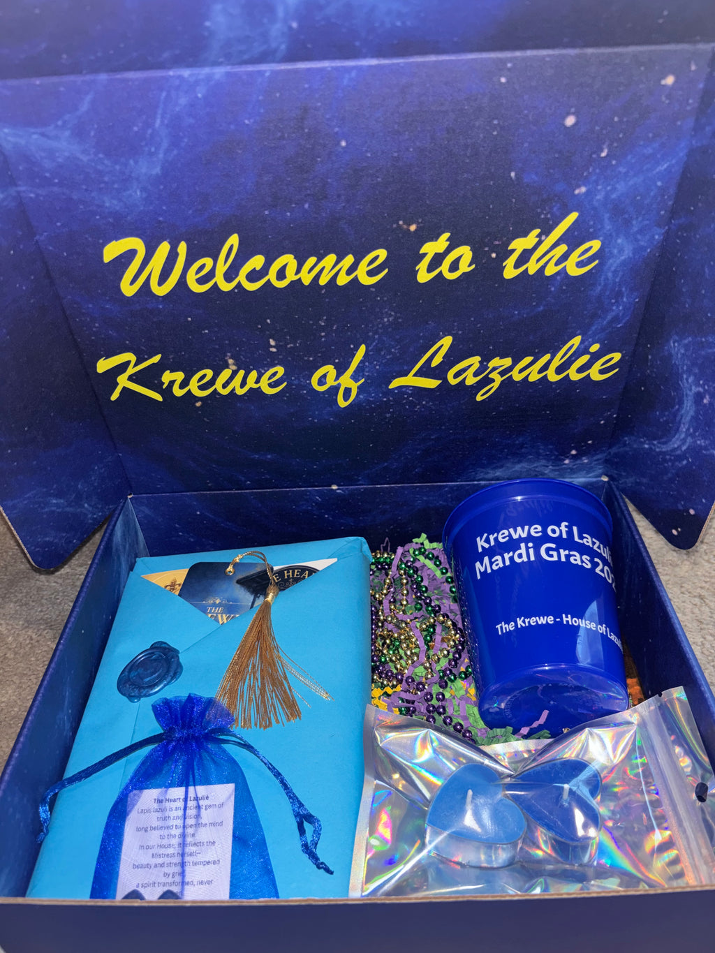 Blue Hearts Initiates Book Box 💙